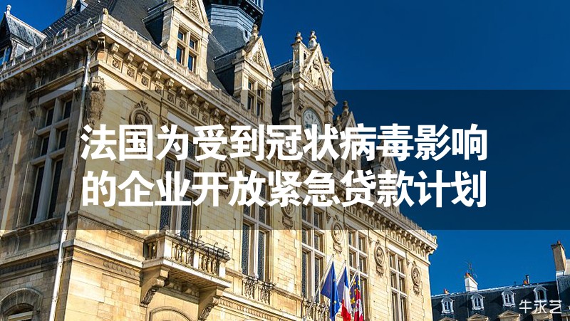 法國為受到冠狀病毒影響的企業(yè)開放緊急貸款計劃