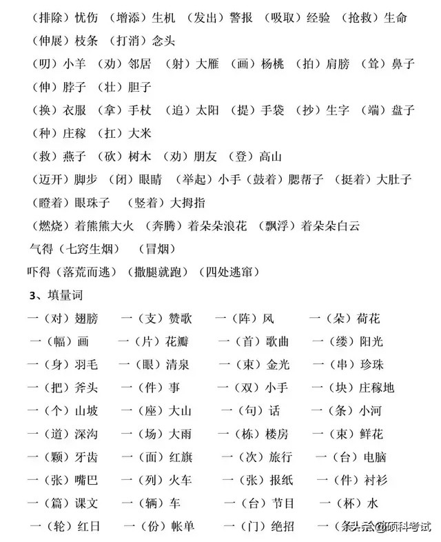 三年級(jí)語文下冊(cè)語文重點(diǎn)知識(shí)梳理，期中期末復(fù)習(xí)必備，可下載打印