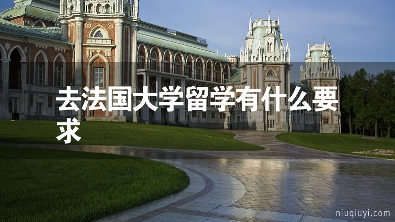 去法國(guó)大學(xué)留學(xué)有什么要求
